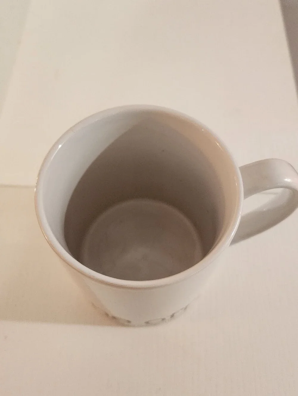 Universal 'The Office' White Ceramic Logo Mug